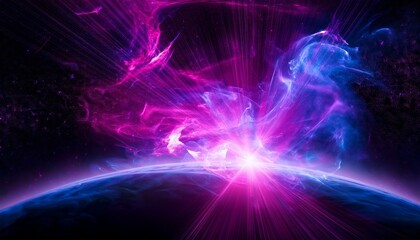 초신성 충격파와 성간 구름의 폭발