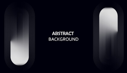 Interconnected Circular Abstract Design with Futuristic Teal and Gradient Patterns: A Modern, Stylish, and Aesthetic Concept for Corporate Innovation, Business Technology, Digital Marketing, and Pro