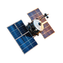 satellite isolated on transparent background,