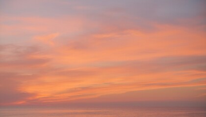 Obraz premium 바다에서 보는 저녁 노을