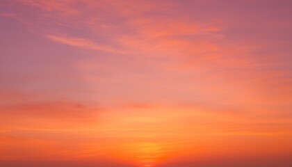 Fototapeta premium 바다에서 보는 저녁 노을