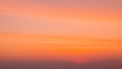 Fototapeta premium 바다에서 보는 저녁 노을