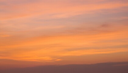 Fototapeta premium 바다에서 보는 저녁 노을