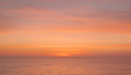 Obraz premium 바다에서 보는 저녁 노을