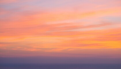 Fototapeta premium 바다에서 보는 저녁 노을