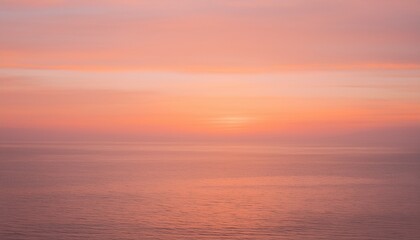 Obraz premium 바다에서 보는 저녁 노을