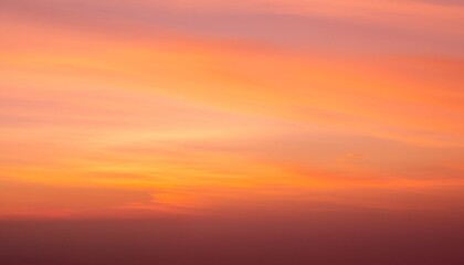 Fototapeta premium 바다에서 보는 저녁 노을