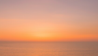 Obraz premium 바다에서 보는 저녁 노을