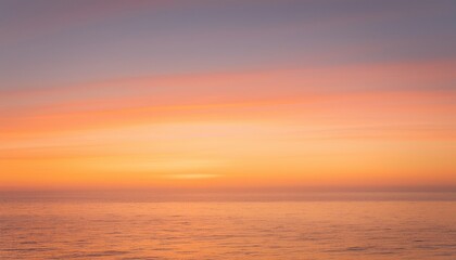 Obraz premium 바다에서 보는 저녁 노을