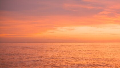 Naklejka premium 바다에서 보는 저녁 노을