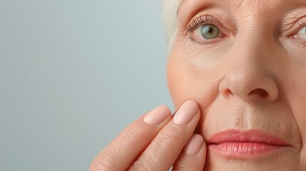 Skincare routine for aging skin home lifestyle guide calm atmosphere close-up beauty tips