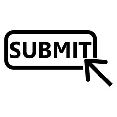 submit icon vector design symbol templates