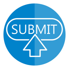 submit icon vector design symbol templates