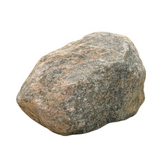 Fototapeta premium granite rock on a transparent background