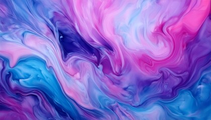 형형색색의 물감이 자연스럽게 섞이며 마블링 효과를 형성하는 패턴