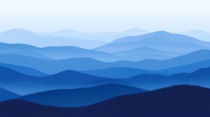 Stunning Mountain Views at Dawn with Expansive Light