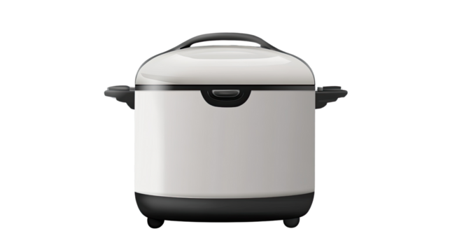 Appliance in Kitchen: a modern rice cooker, a symbol of convenience, efficiency, and culinary innovation.