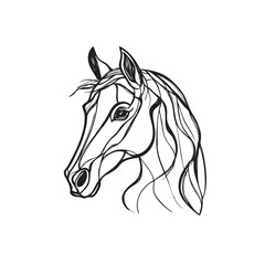 horse vector illustration