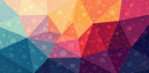 Muted colors blend with geometric shapes in abstract harmony, muted tones, , geometry