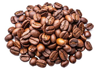 Naklejka premium coffee beans background