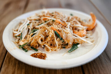 Authentic Vegetarian Pad Thai with Tofu – Traditional Thai Cuisine
