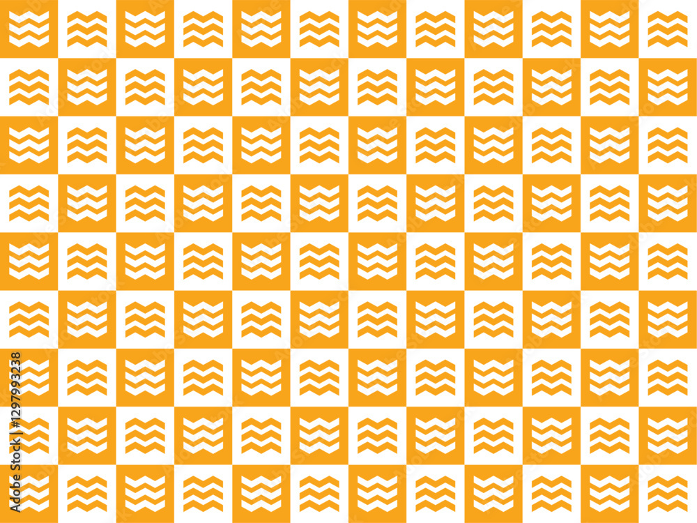 Poster mozaic retro pattern vector design