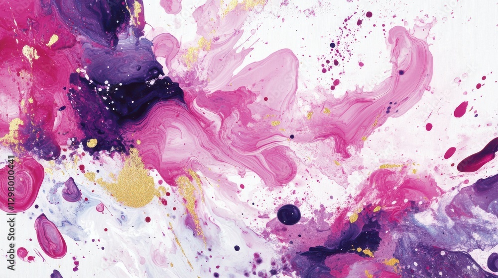 Poster dynamic abstract color patterns for modern design