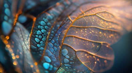 The Light of Life in Cellular Veins