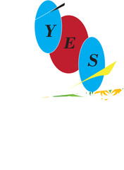 yes, Abstract, letters, logo, monogram