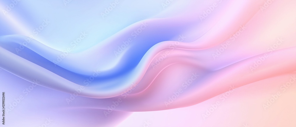 Poster abstract background with a wave-like texture. the wave is made up of different shades of blue and pi