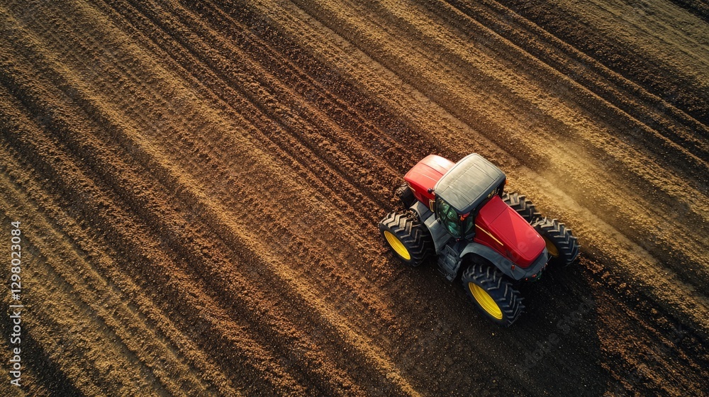 Aufkleber next-gen ai-powered mechanical plowing system adapting soil treatment based on real-time data
