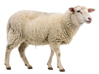 Fototapeta premium sheep and lamb