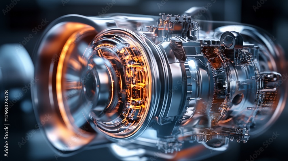 Poster next-gen mechanical turbocharger with ai-enhanced aerodynamics for maximum engine power