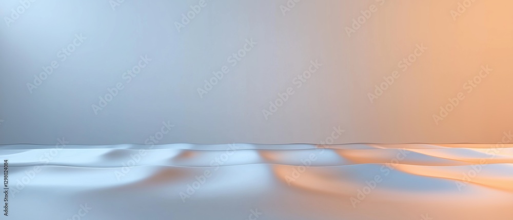 Poster abstract background with a gradient effect. the background is divided into two colors - light blue a