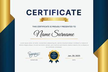 Elegant Certificate Template Design