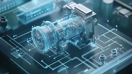 Smart mechanical pump system adjusting pressure flow dynamically with AI predictive control