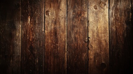 Obraz premium Dark Brown Wooden Planks Background Texture