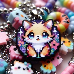 Obraz premium Pixel Art Charm