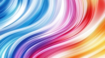 Fototapeta premium Colorful abstract background with stripes in the different gradient of the color spectrum,Generative Ai illustration