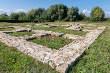 The foundation of a public urban bathhouse in the ancient city of Bolgar. It was the capital of...