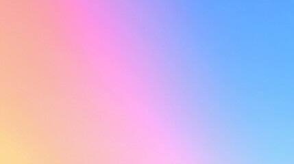 Fototapeta premium Bright gradient colors blend beautifully in the sky during sunset at a serene outdoor location