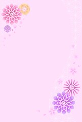 Naklejka premium 和柄の背景 C-2