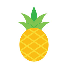 Pineapple design silhouette vector illustration