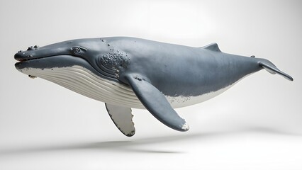 Fototapeta premium The elegant posture of the deep sea monster