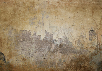 Damaged grunge concrete wall texture for background design.