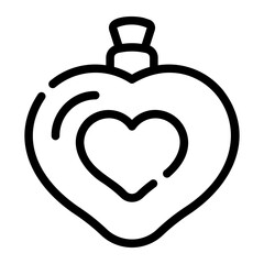 parfum Line Icon