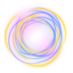 Futuristic Neon Circle