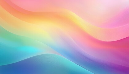Fototapeta premium Soft pastel gradient background: smooth color transitions for elegant typography. Gentle & versatile. Ideal for text overlays & delicate designs.
