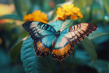 butterfly on a flower