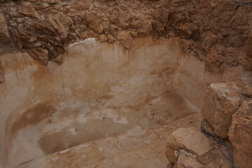 Masada National Park in the Dead Sea